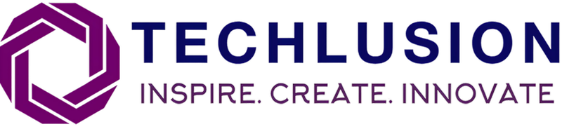 Techlusion, Ahmedabad logo